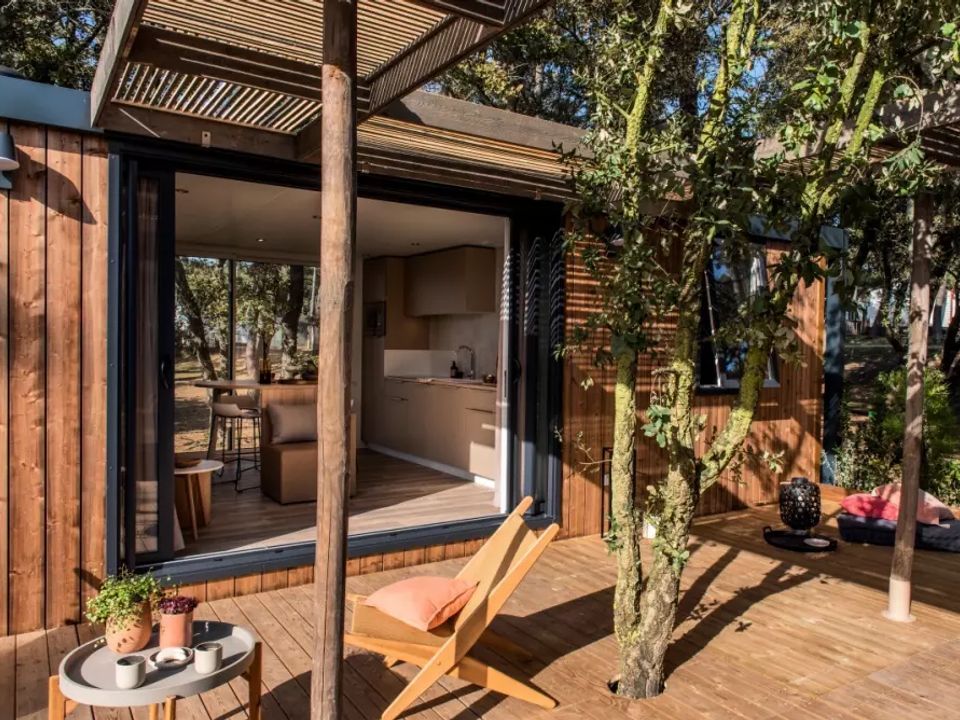 Les Pins de la Coubre - Mobil home - Mobilhome 6 personnes - Cottage Premium Lys 4 Pièces 6 Personnes + TV 2 sdb