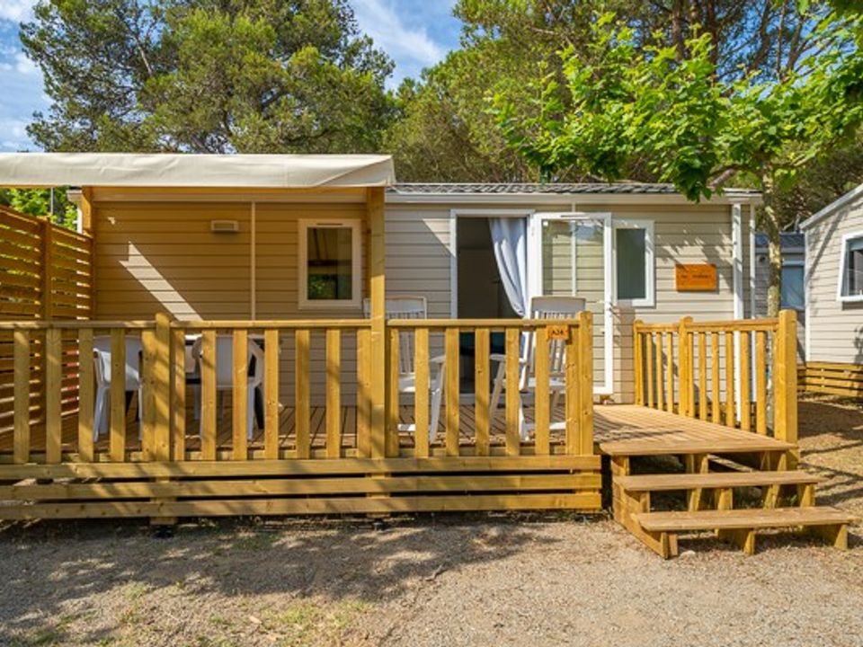 Playa Brava - Mobil home - Mobilhome 4 personnes - Mobil-home | Comfort XL | 2 Ch. | 4 Pers. | Terrasse surélevée | Clim.