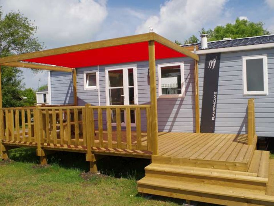Camping des Dunes - Mobil home - Mobilhome 4 personnes - Confort - 2 chambres