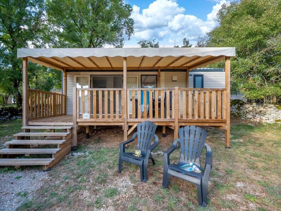 Les Cigales - Mobil home - Mobilhome 4 personnes - Mobil home Ciela Privilège - 2 chambres - barbecue