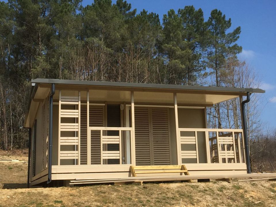 Domaine des Grands Pins - Châlet - Chalet 5 personnes - NOYER GRAND CONFORT AVEC CLIMATISATION