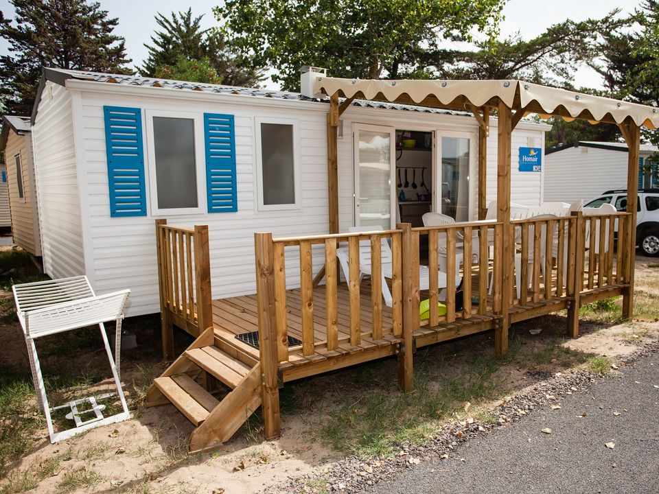 Brioni Sunny - Mobil home - Mobilhome 6 personnes - Mobil-home | Classic XL | 3 Ch. | 6 Pers. | Terrasse surélevée | Clim.