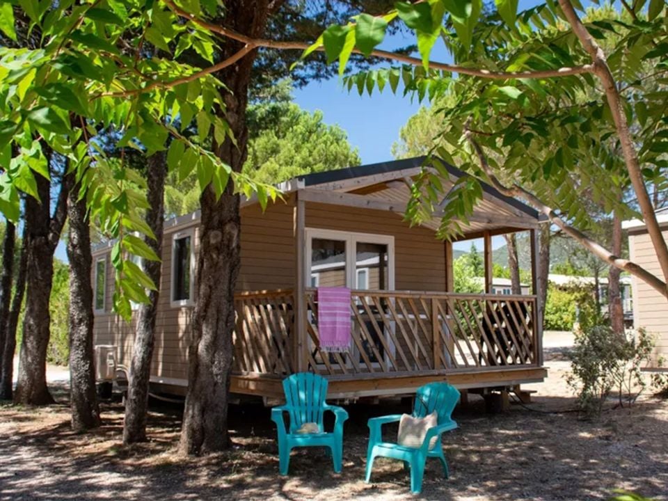 Les Hautes Prairies - Mobil home - Mobilhome 4 personnes - Panoramique - 24m² - 2 chambres