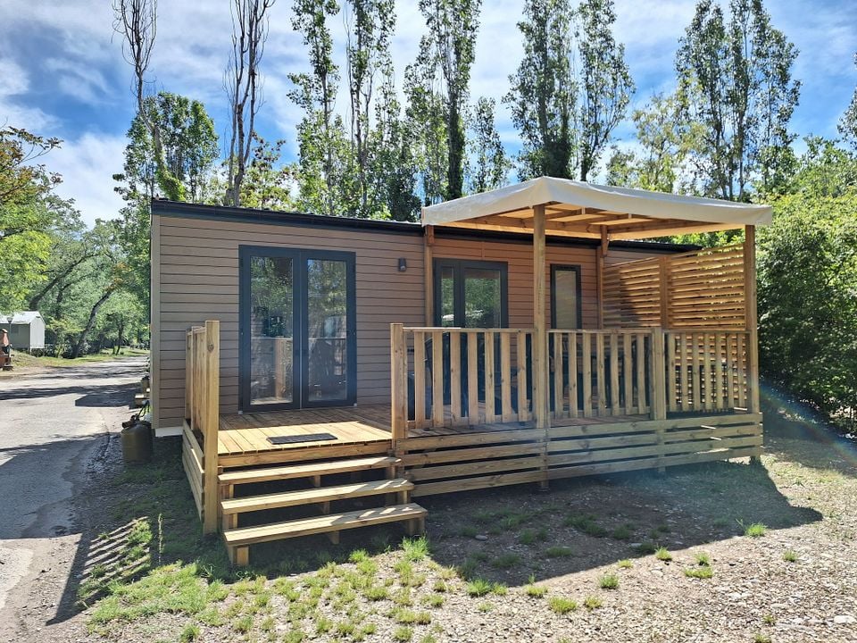 Le Méditerranée Plage - Mobil home - Mobilhome 6 personnes - Mobil-home | Comfort XL | 3 Ch. | 6 Pers. | Terrasse surélevée | Clim.