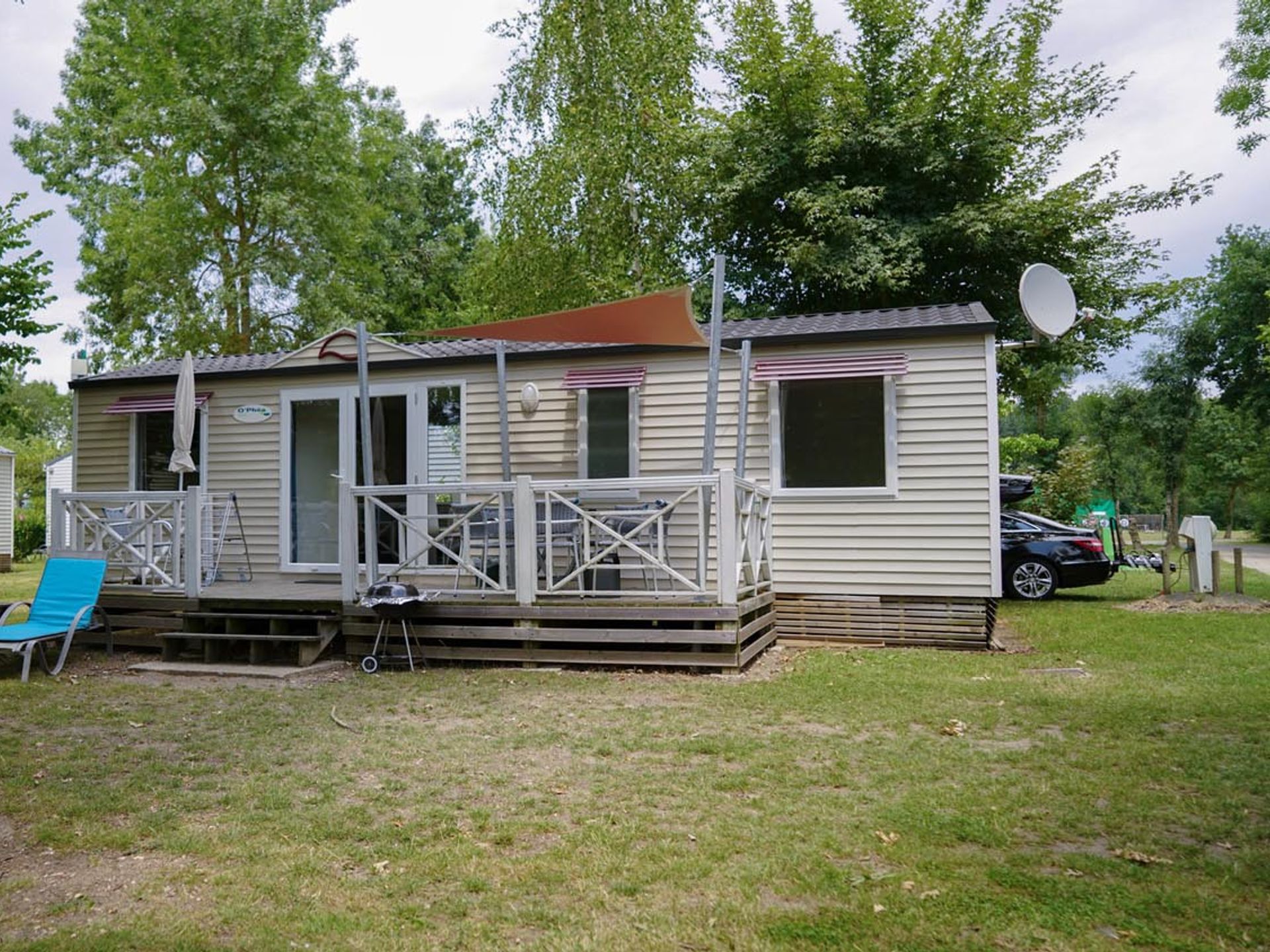 Domaine de la Brèche - Mobil home - Classic XL | 3 Ch. | 6 Pers. | Terrasse surélevée | Clim. | TV