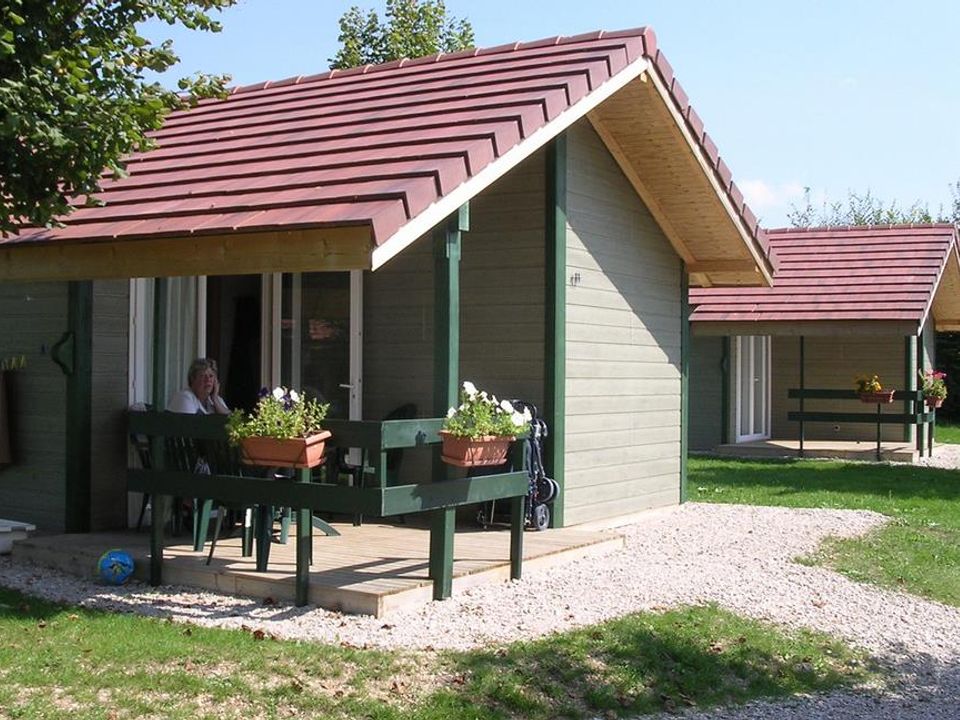 Camping de Boÿse - Châlet - Chalet 5 personnes - Chalet 2 chambres - dim