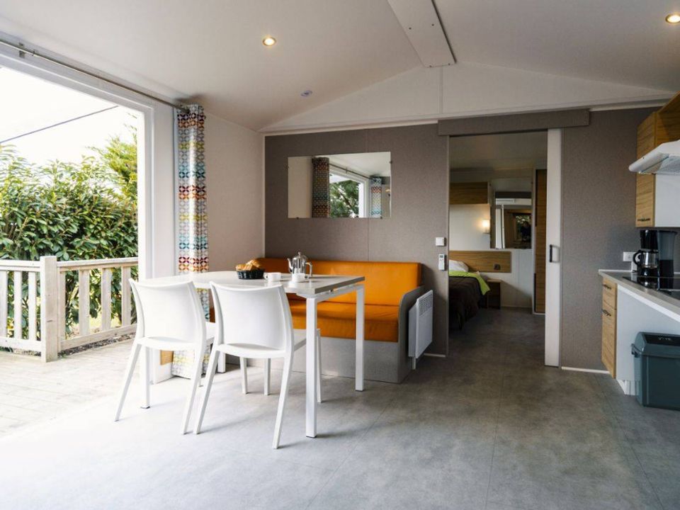 Au Petit Port de l'Houmeau - Mobil home - Mobilhome 4 personnes - PMR 2 Chambres 4 Personnes Or