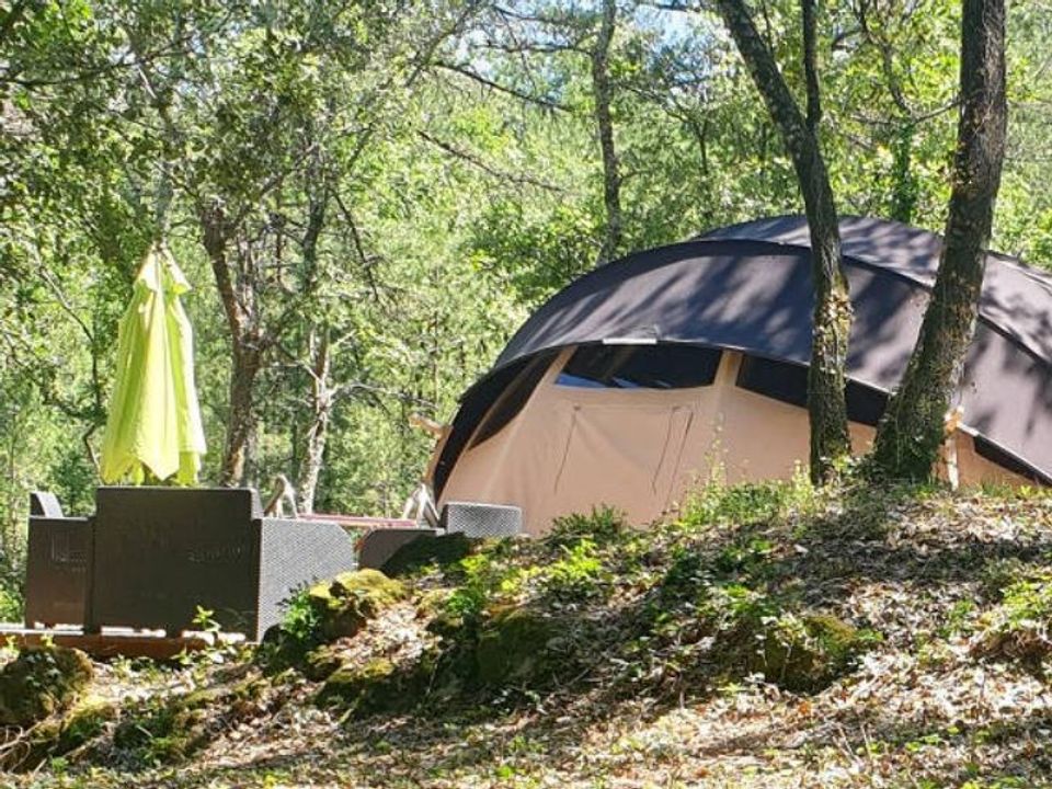 Le Graniers - Mobil home - Insolite 4 personnes - Bulle Indian