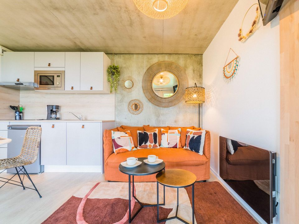 Les collines de Sainte-Féréole - Mobil home - Gîte 4 personnes - Sublimes Collines