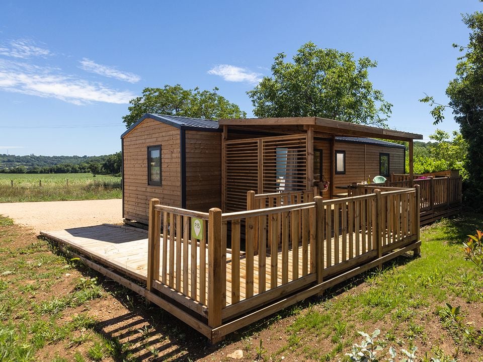 Le Ventoulou - Mobil home - Mobilhome 4 personnes - Cottage P'tit Quercynois - Accès PMR