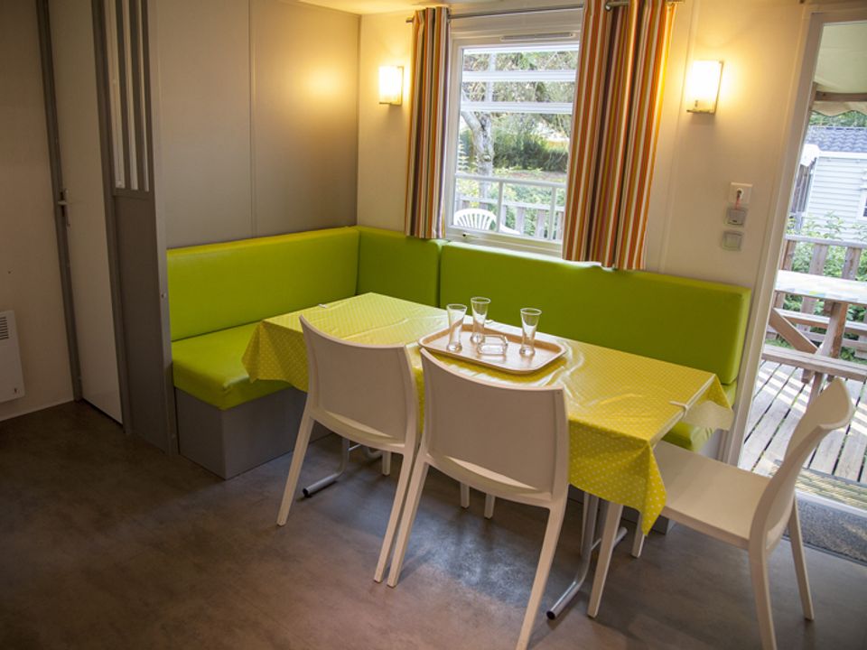 Le Lac de Bonnefon - Mobil home - Mobilhome 6 personnes - Espace 3 chambres