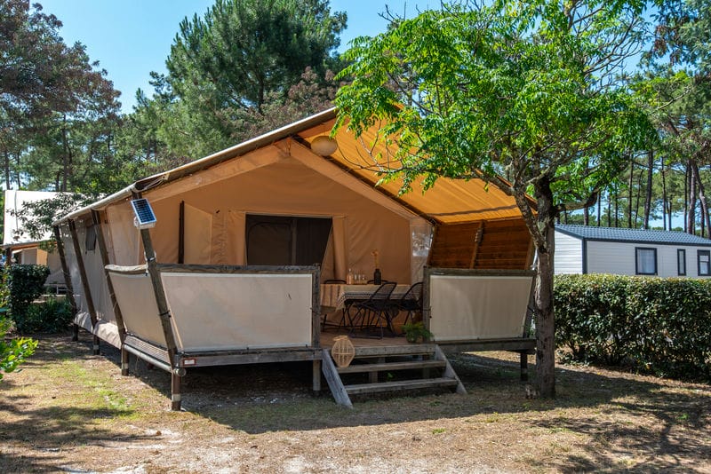 Camping Club Médoc Plage - MS Vacances - Lodge - 4p - Lodge Maasaï