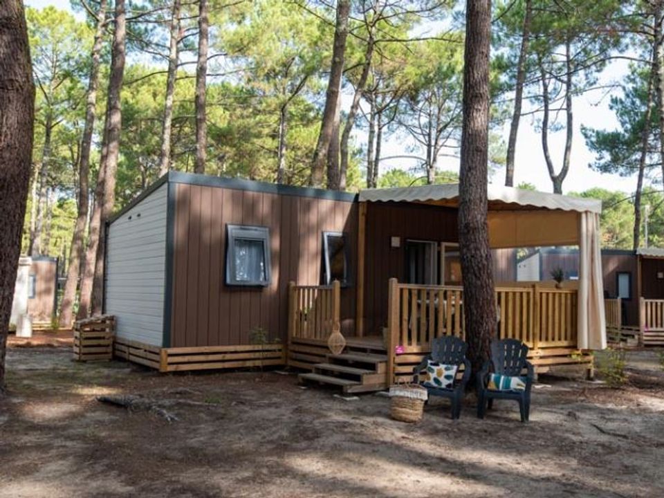 Camping Club Navarrosse Plage - MS Vacances - Mobil home - Mobilhome 6 personnes - Venezia CONFORT Climatisé
