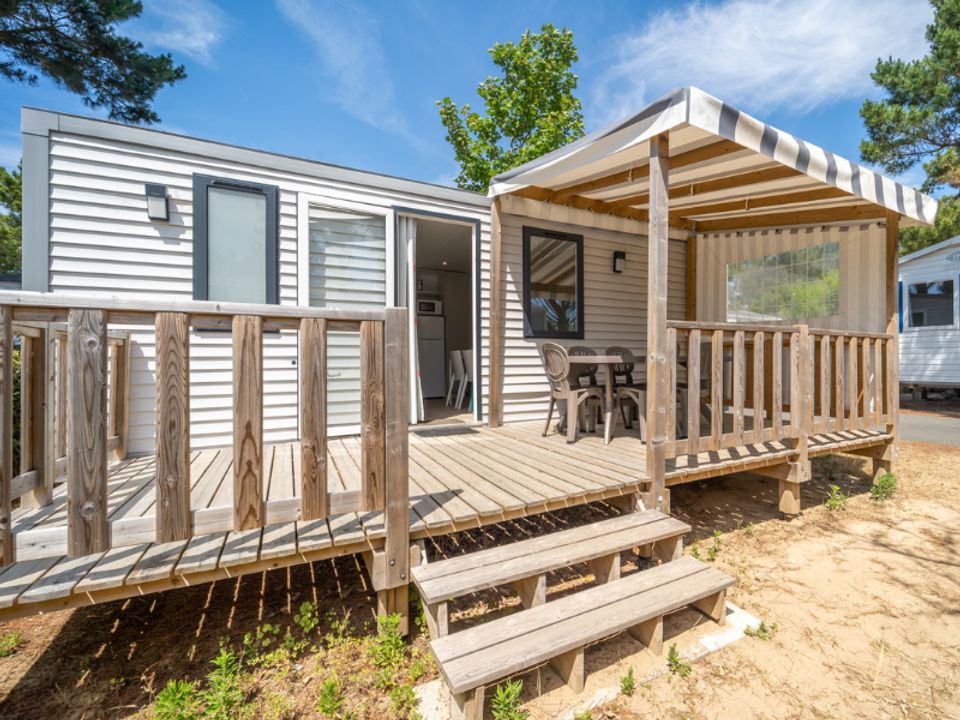 Les Genêts - Mobil home - Mobilhome 4 personnes - PREMIUM 2 chambres env. 30m²