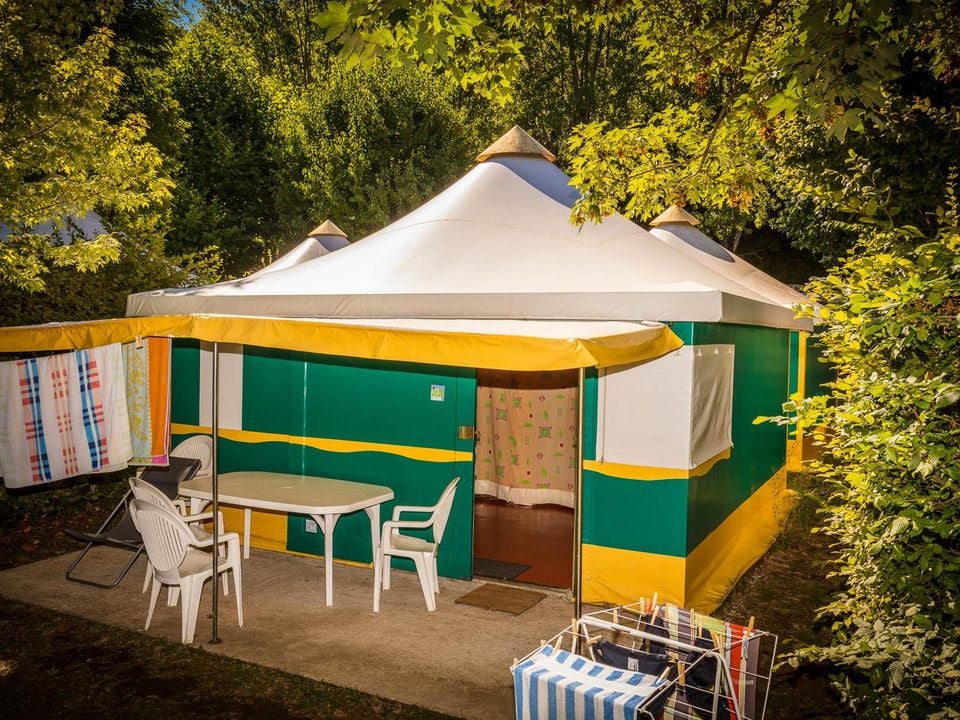 Le Pont du Tarn - Bungalow - Bungalow toilé 5 personnes - PAGAN ECO