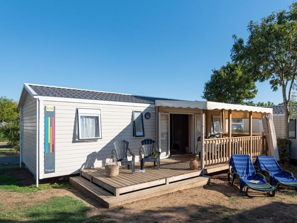 Camping Club Les Tamaris - MS Vacances - Mobil home - Mobilhome 8 personnes - Family CONFORT Climatisé