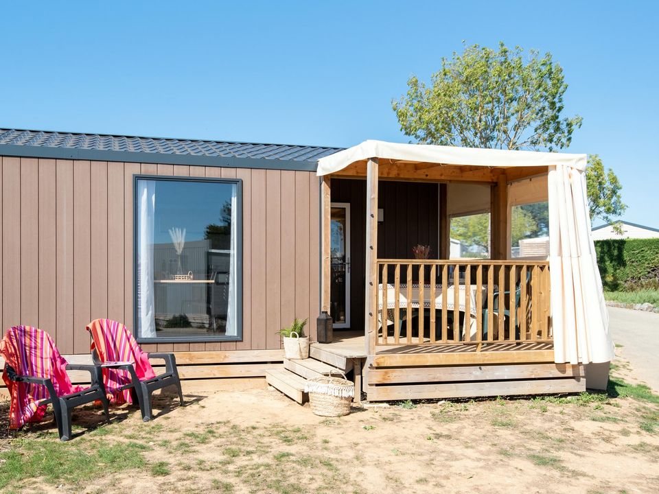 Camping Club Les Brunelles - MS Vacances - Mobil home - Mobilhome 4 personnes - Bergame CONFORT Climatisé