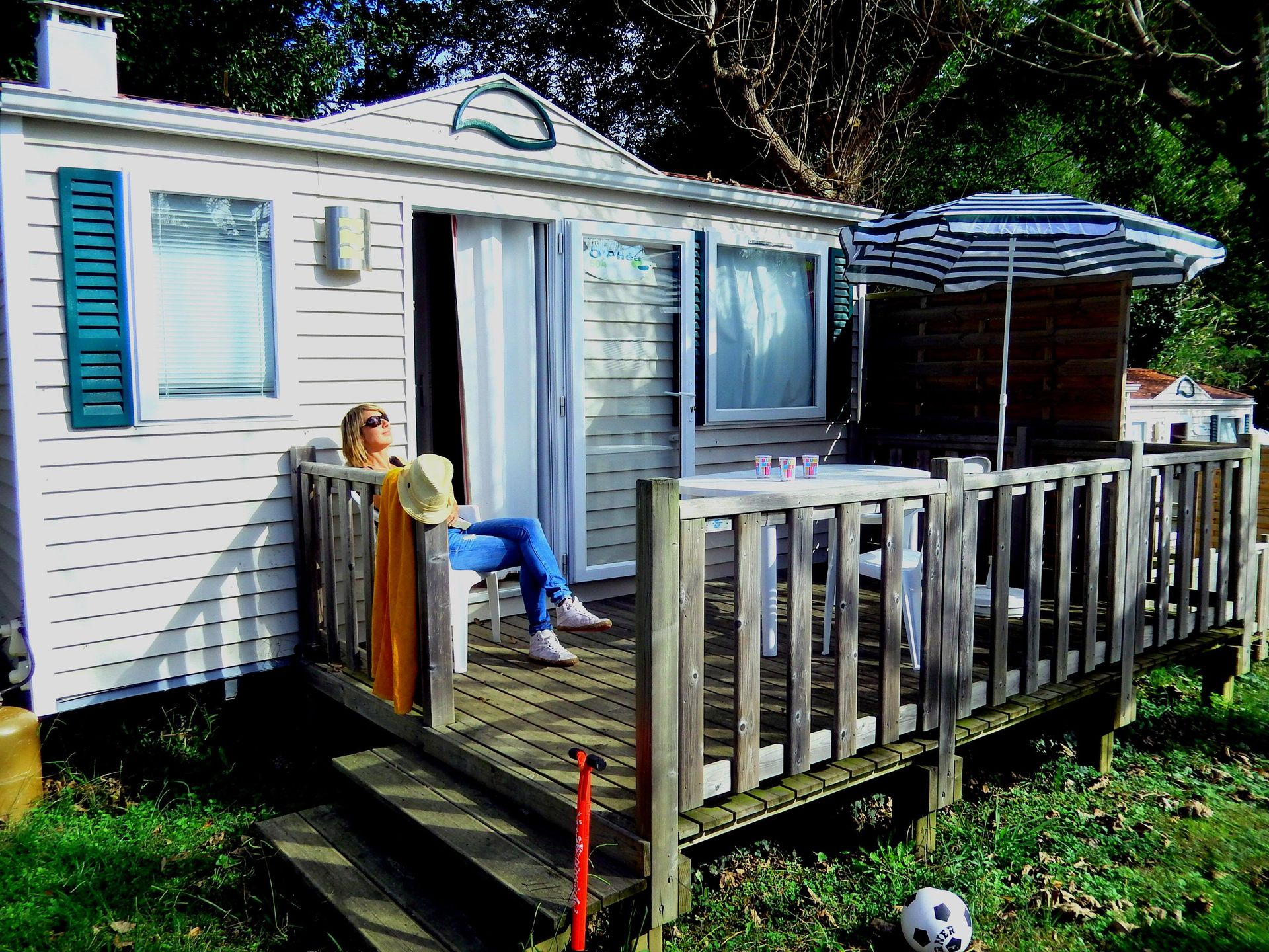 Harrobia - Mobil home - Mobilhome 3 personnes