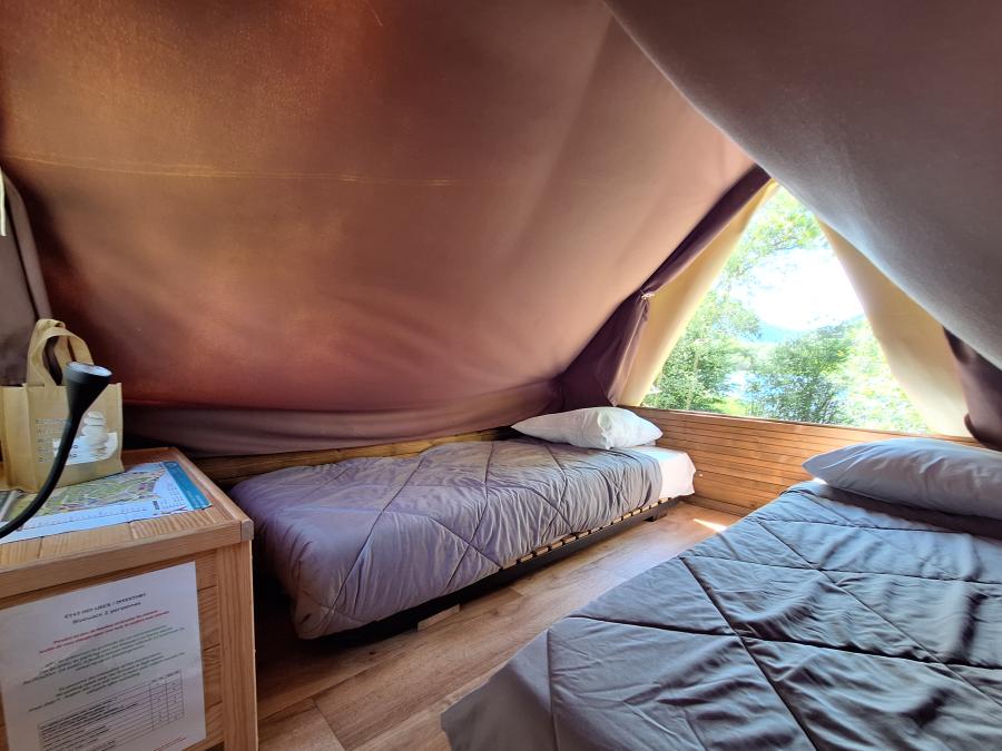 Au Valbonheur - Mobil home - Hébergement 1 personne - Bivouac sur Pilotis (sans sanitaires)