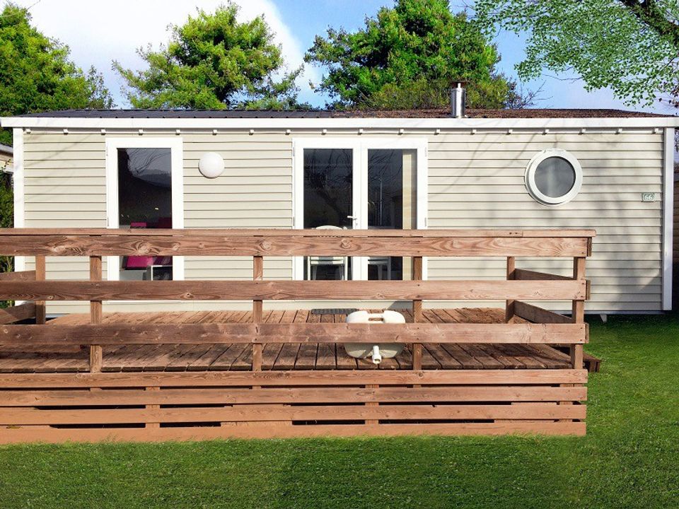 El Neptuno - Mobil home - Mobilhome 4 personnes - Mobil-home | Comfort | 2 Ch. | 4 Pers. | Terrasse surélevée non couverte | Clim.