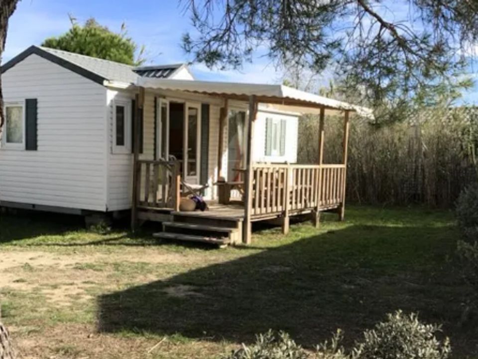 Les Fontaines - Mobil home - Mobilhome 6 personnes - Olivier avec terrasse 2 chambres