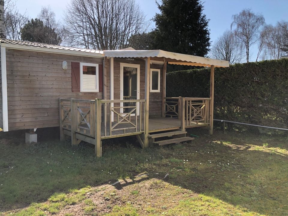 Les Bruyères - Mobil home - Mobilhome 4 personnes - CLASSIC 22-2 - maxi 4 adultes - TV, 2 chambres, environ 22m²