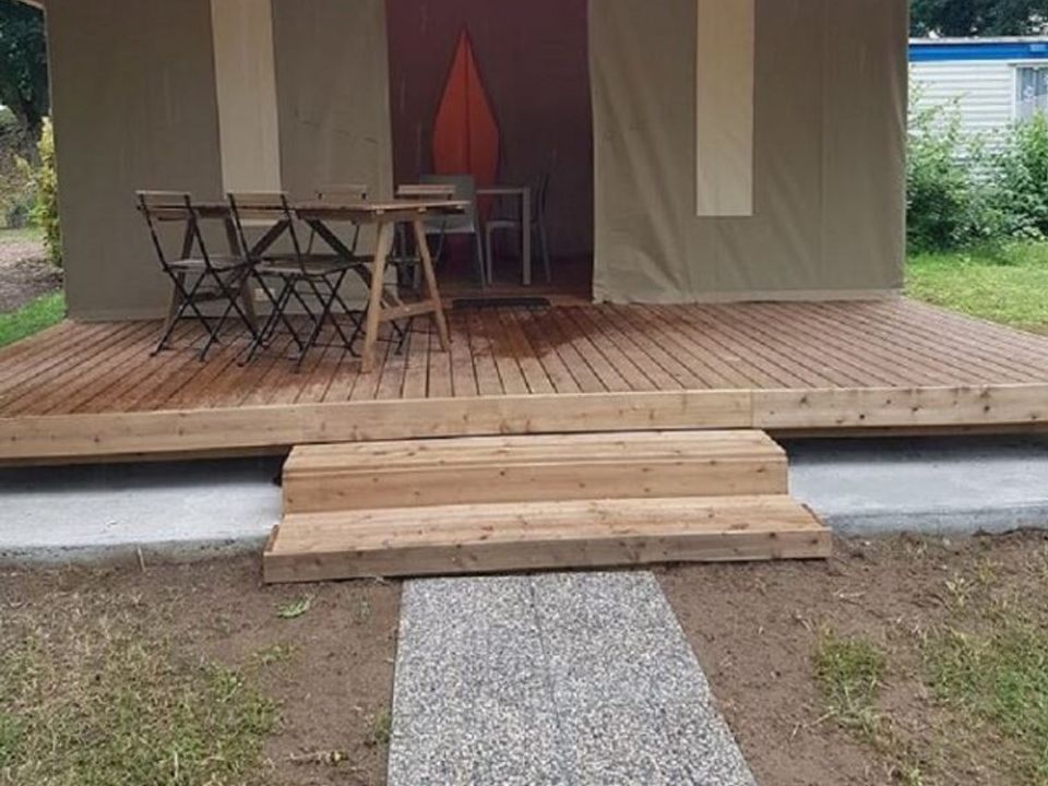 L'isle Aux Moulins - Tente meublée - Tente 5 personnes - Modern Lodge 2Ch 5 pers