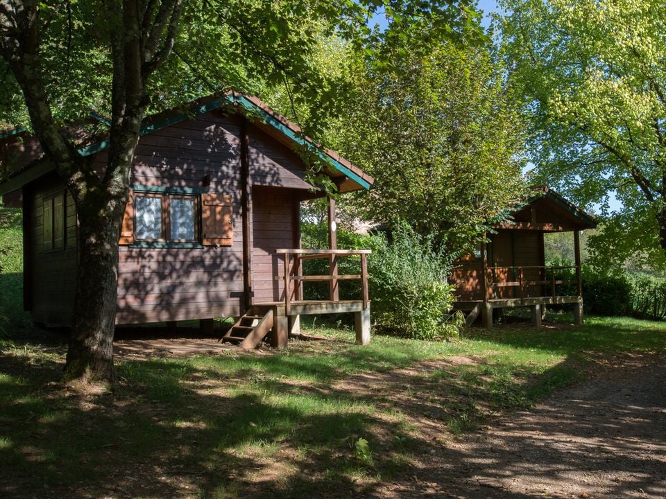 Camping de Collonges-la-Rouge - Châlet - Chalet 6 personnes - Mini-Chalet Laura sans sanitaires