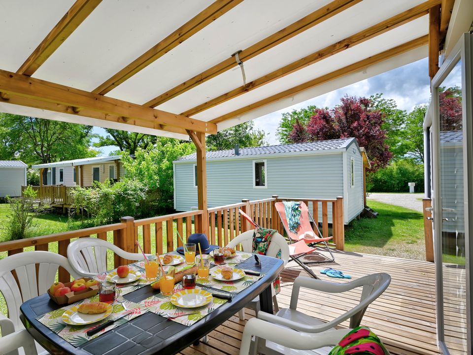 Le Château - Mobil home - Mobilhome 6 personnes - Climatisation + télévison