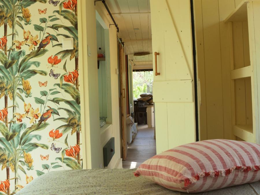 Les 3 Cantons - Mobil home - Hébergement 4 personnes - Ligne 3C - bus scolaire aménagé