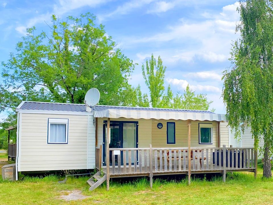 Le Lou Broustaricq - Mobil home - Mobilhome 8 personnes - Palaos - arrivée mercredi