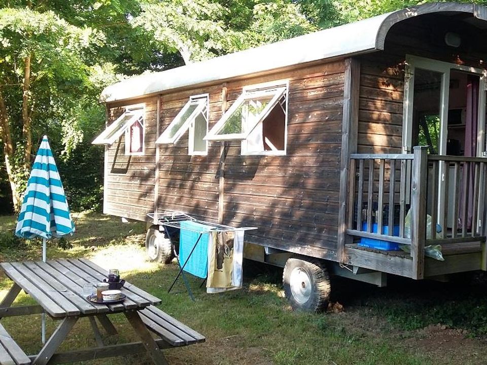 Brin d'Amour - Mobil home - Hébergement 4 personnes - Roulotte