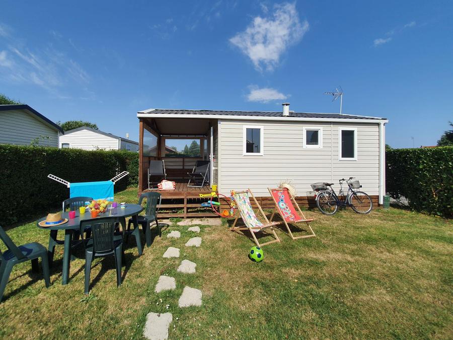 Domaine les Prairies de la Mer - Mobil home - Mobilhome 3 personnes - 1 chambre