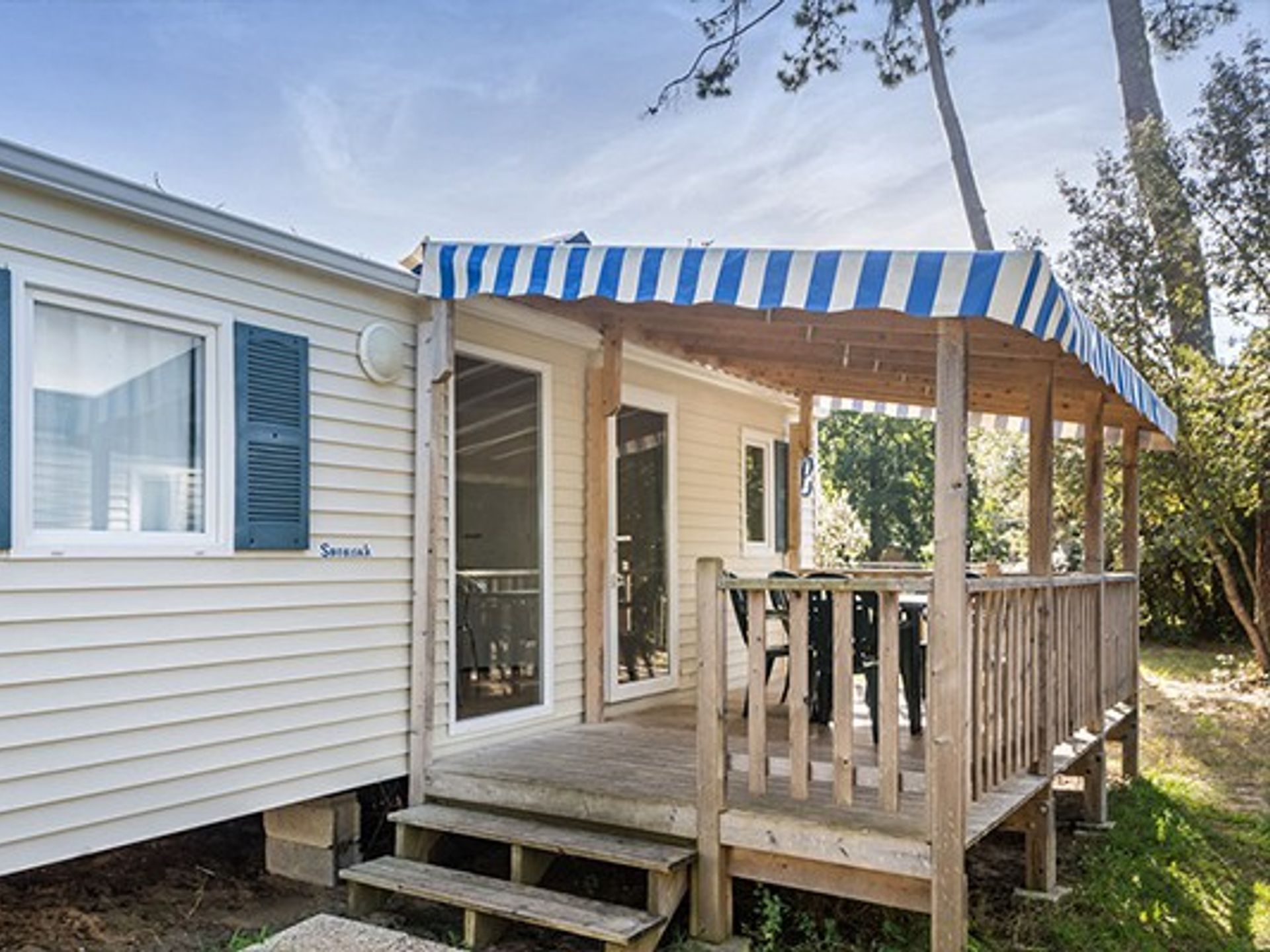 Le Parc des Allais - Mobil home - Classic XL | 2 Ch. | 4 Pers. | Terrasse surélevée