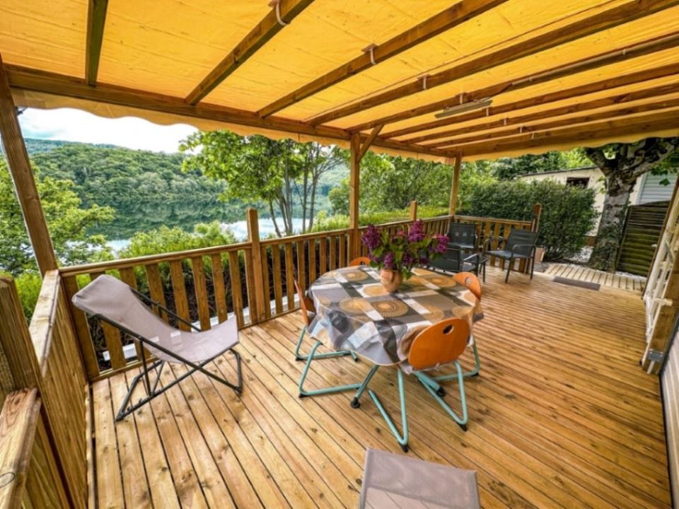 Village vacances La Gineste - Mobil home - Mobilhome 4 personnes - Cottage Premium vue lac