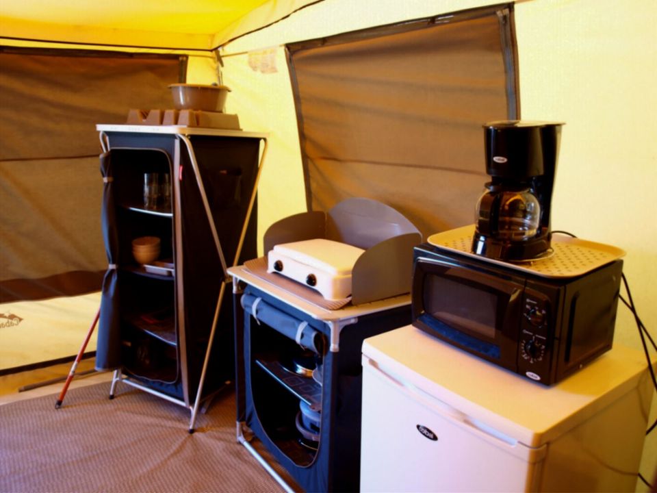 la Tama - Mobil home - Tente en toile et en bois 4 personnes - Tente Escapade