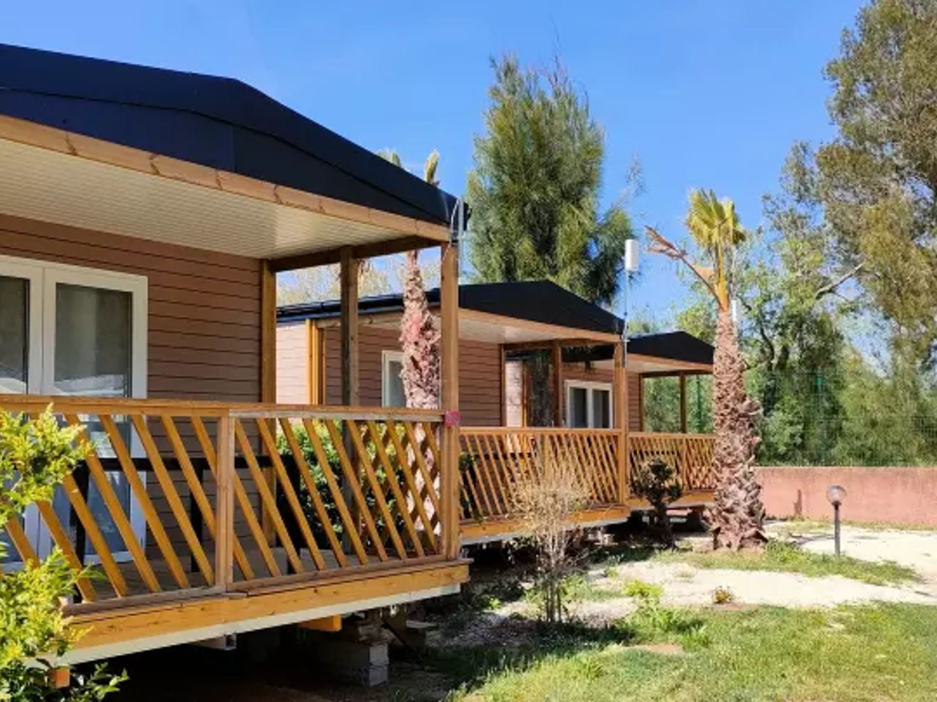 Les Palmiers - Mobil home - California 3 Pièces 4 Personnes Climatisé + TV