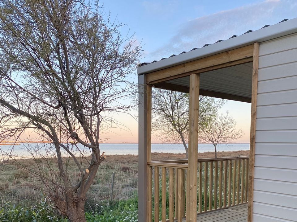 Domaine Naturiste De Lambeyran - Mobil home - Mobilhome 4 personnes - Loggia Bay N°112 Vue étang - 2ch