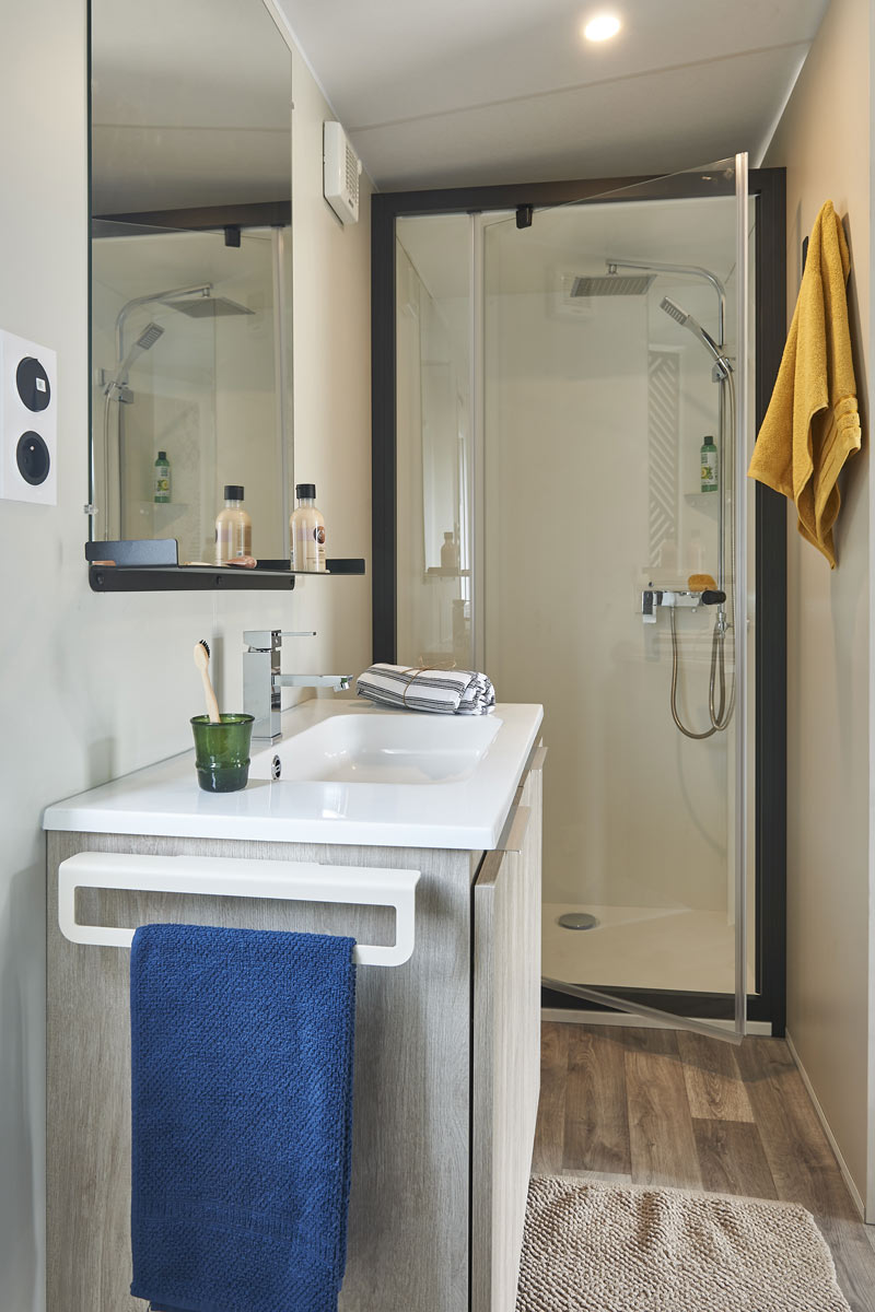 Camping Club Les Brunelles - MS Vacances - Mobil home - 4p - Otello Sabia SIGNATURE - Quartier Piéton