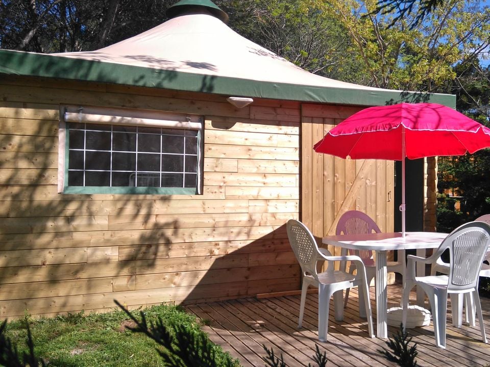 Les Cigales - Tente meublée - Tente en toile et en bois 5 personnes - Tente Lodge Meublée 2 chambres 5 P Les Cigales - Tente meublée - Tente en toile et en bois 5 personnes - Tente Lodge Meublée 2 chambres 5 P