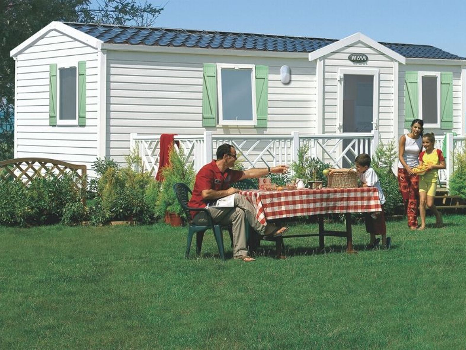 Les Ajoncs d'Or - Mobil home - Evasion 2 chambres - TV