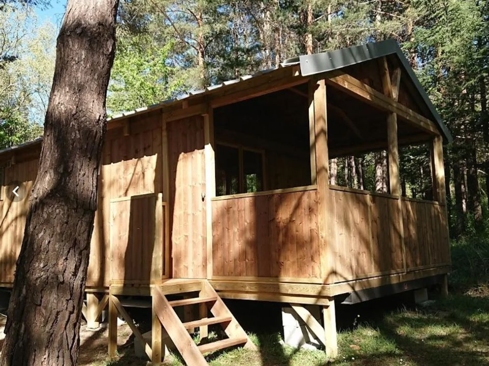 La Cremade - Châlet - Chalet 2 personnes - Lodge Bois sans sanitaires 16m2