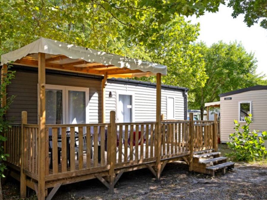 La Foret Lahitte - Mobil home - Mobilhome 4 personnes - 3 trèfles 2 chambres 1 SDB