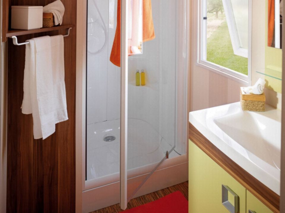 Le Cottage Fleuri - Mobil home - Mobilhome 8 personnes - Mobil home TRIBU climatisé