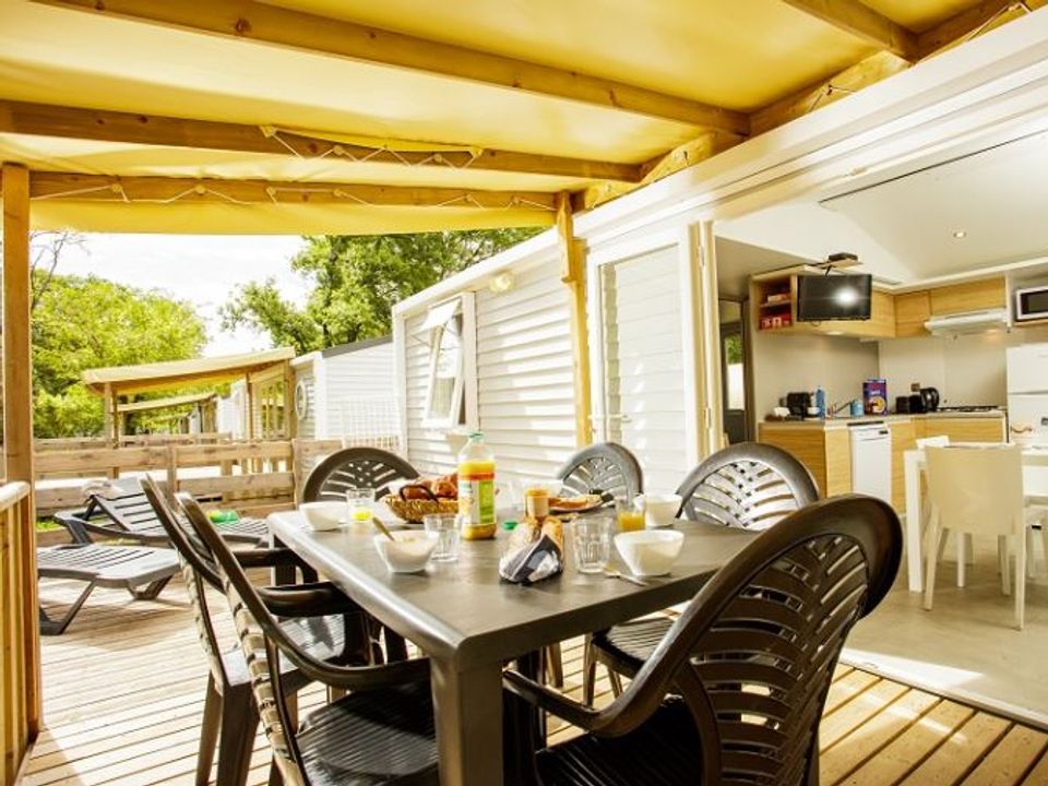 Les Plans - Mobil home - Mobilhome 6 personnes - Cottage Prestige 3 CH Dimanche