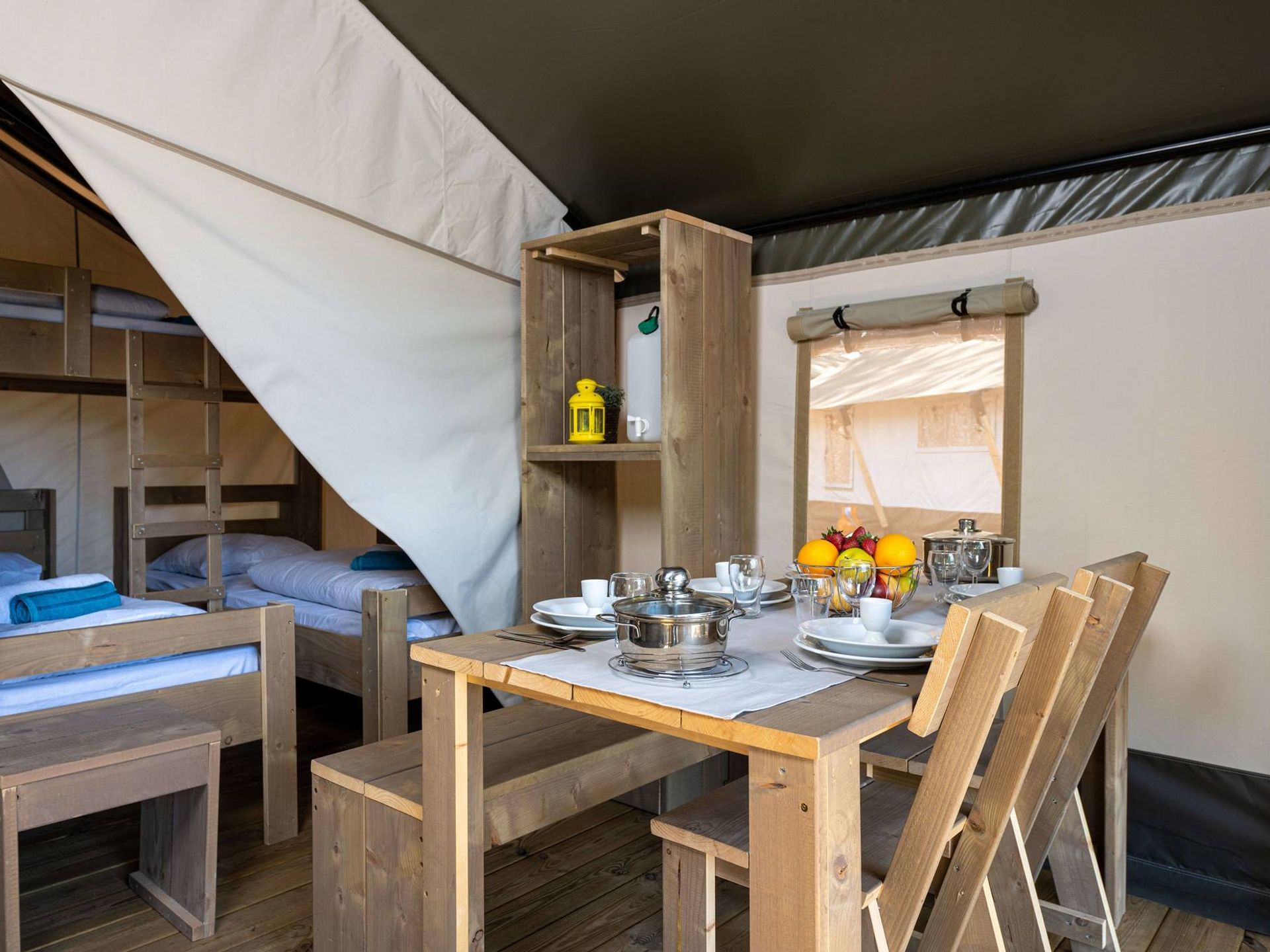 Valkanela - Tente meublée - Safari Confort