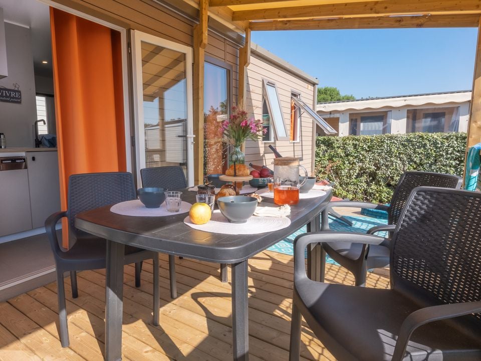 Les Rouillères - Mobil home - Mobilhome 6 personnes - Select TV LV Clim Plancha - 3 chambres - 6 pers.