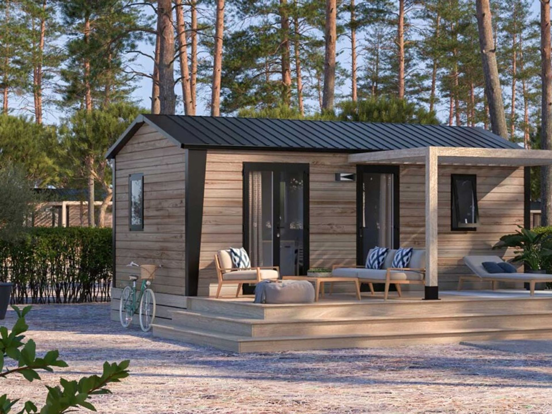 Les Deux Rhone - Mobil home - Mobil home 4 pers.