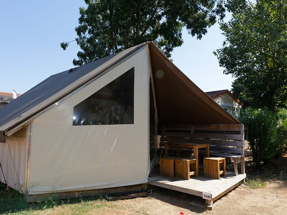 L'Atlantique - Tente meublée - Tente 5 personnes - TENTE SAHARI