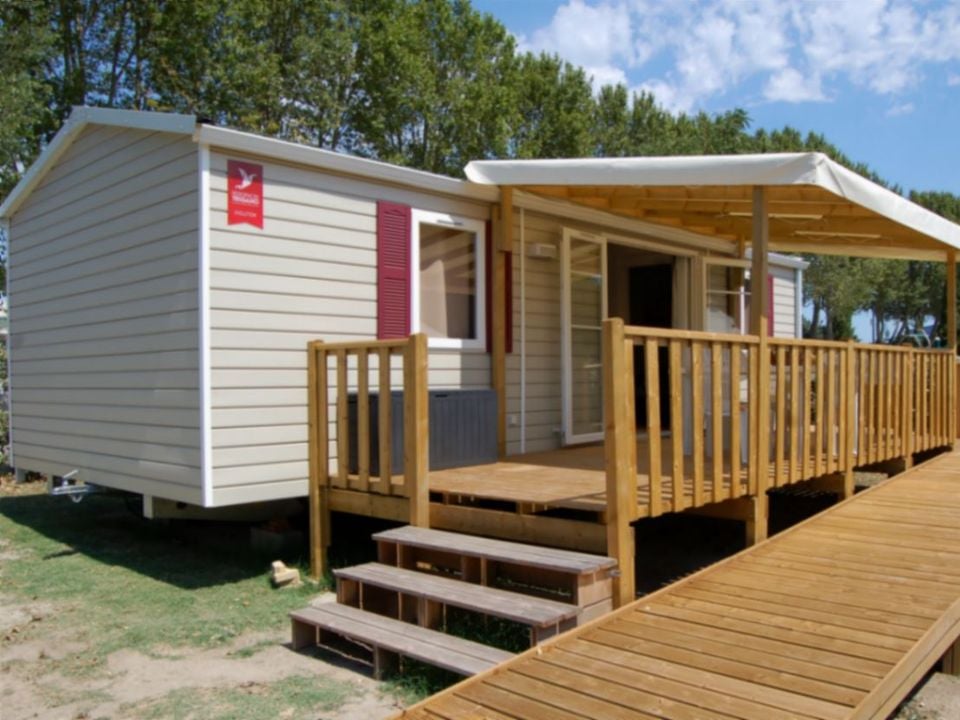 Camping de la Durance - Mobil home - Mobilhome 4 personnes - OPTIMEO PMR climatisé